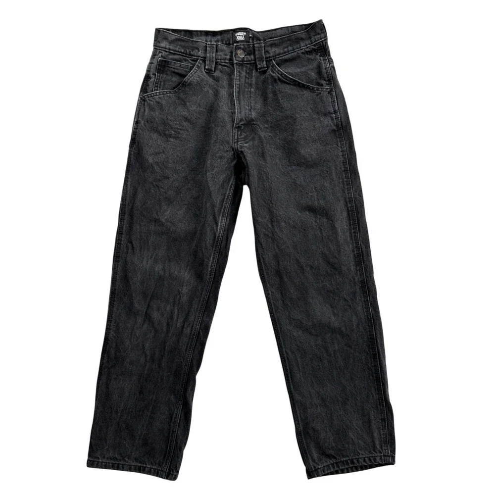 Vans Atiba Jefferson Loose Fit Jeans Mens 29 Washed Black Excellent Denim Pants